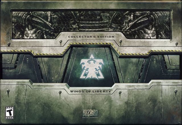 Game cover: StarCraft II: Wings of Liberty (Collector's Edition)