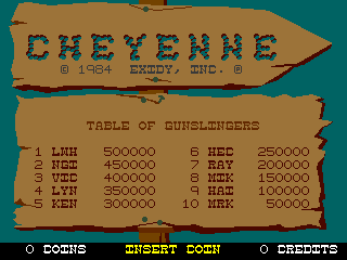 Game cover: Cheyenne