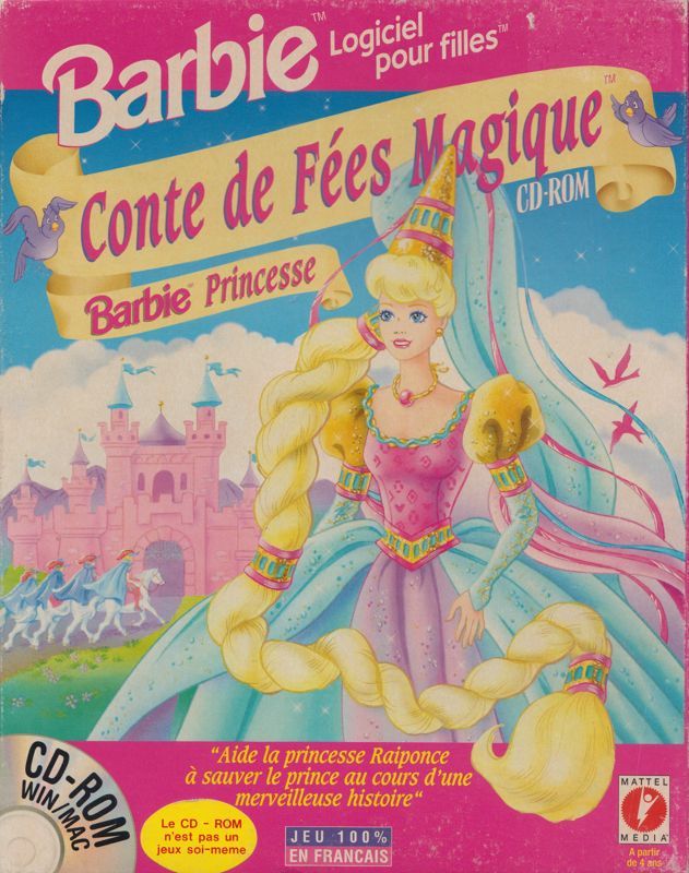 Game cover: Magic Fairy Tales: Barbie as Rapunzel