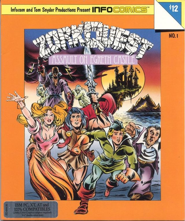 Game cover: ZorkQuest: Assault on Egreth Castle
