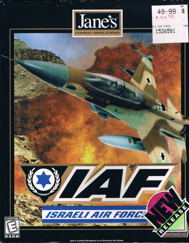 Game cover: Jane's Combat Simulations: IAF - Israeli Air Force