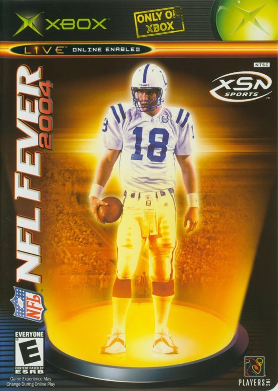 Game cover: NFL Fever 2004