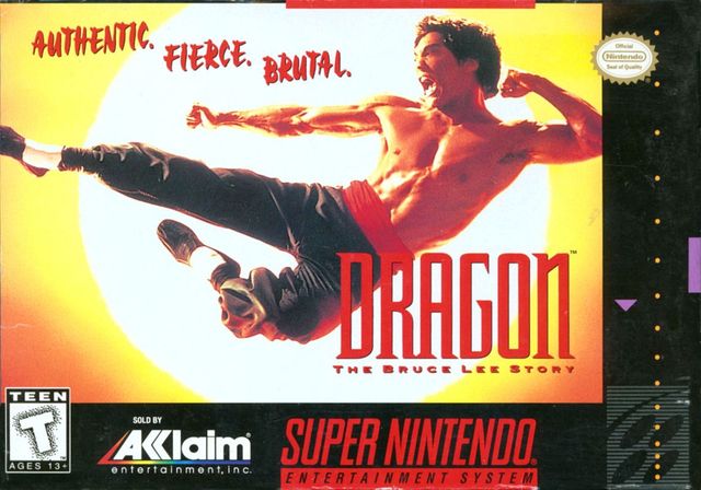 Game cover: Dragon: The Bruce Lee Story