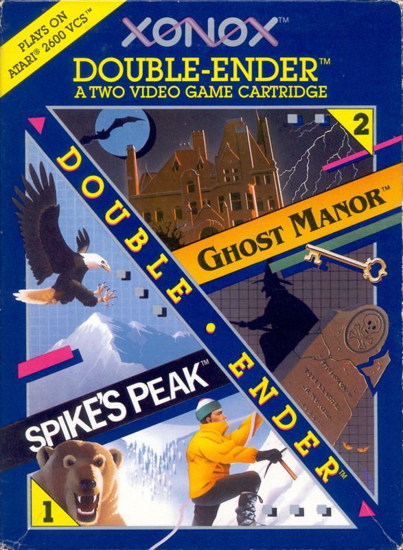 Game cover: Xonox Double-Ender: Spike's Peak and Ghost Manor