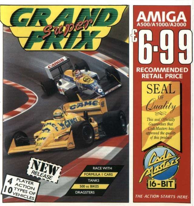 Game cover: Super Grand Prix