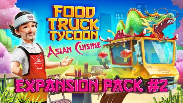 Game cover: Food Truck Tycoon: Asian Cuisine - Expansion Pack #2