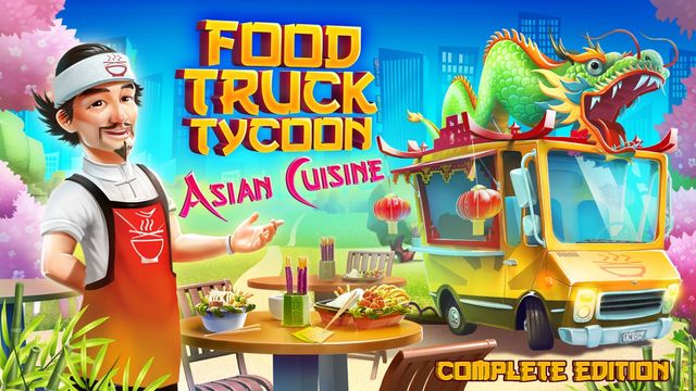 Game cover: Food Truck Tycoon: Asian Cuisine - Complete Edition