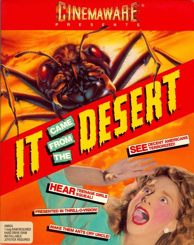 Game cover: It Came from the Desert