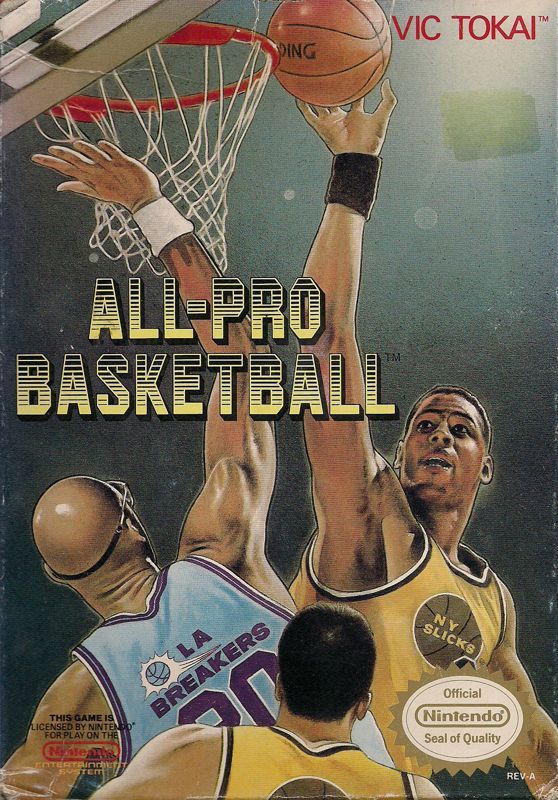 Game cover: All-Pro Basketball