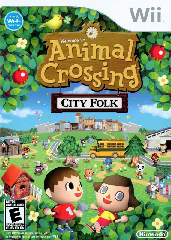 Game cover: Animal Crossing: City Folk