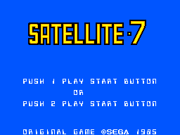 Game cover: Satellite 7