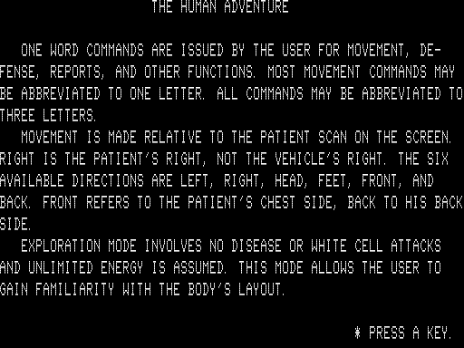 Game cover: The Human Adventure