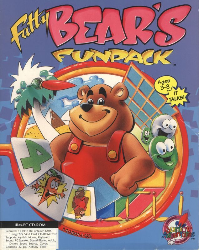 Game cover: Fatty Bear's FunPack