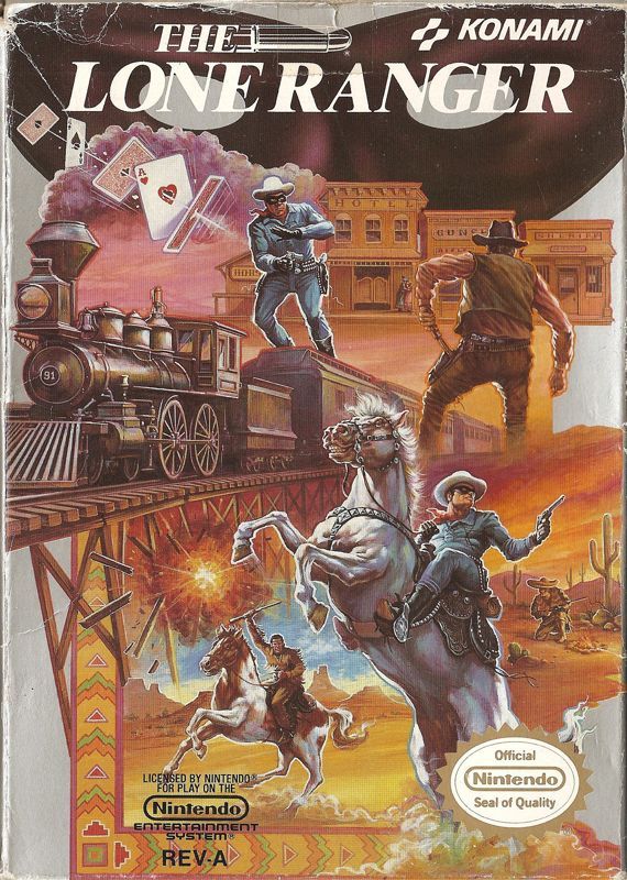 Game cover: The Lone Ranger
