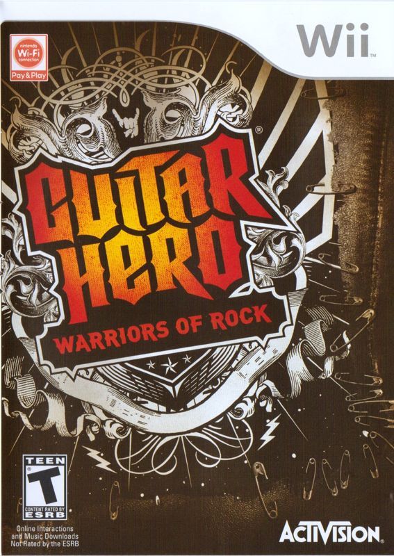 Game cover: Guitar Hero: Warriors of Rock