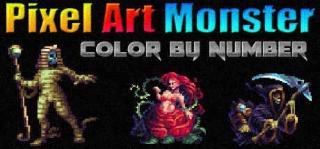 Game cover: Pixel Art Monster: Color by Number