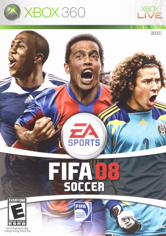 Game cover: FIFA Soccer 08