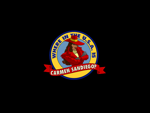 Game cover: Where in the U.S.A. Is Carmen Sandiego?