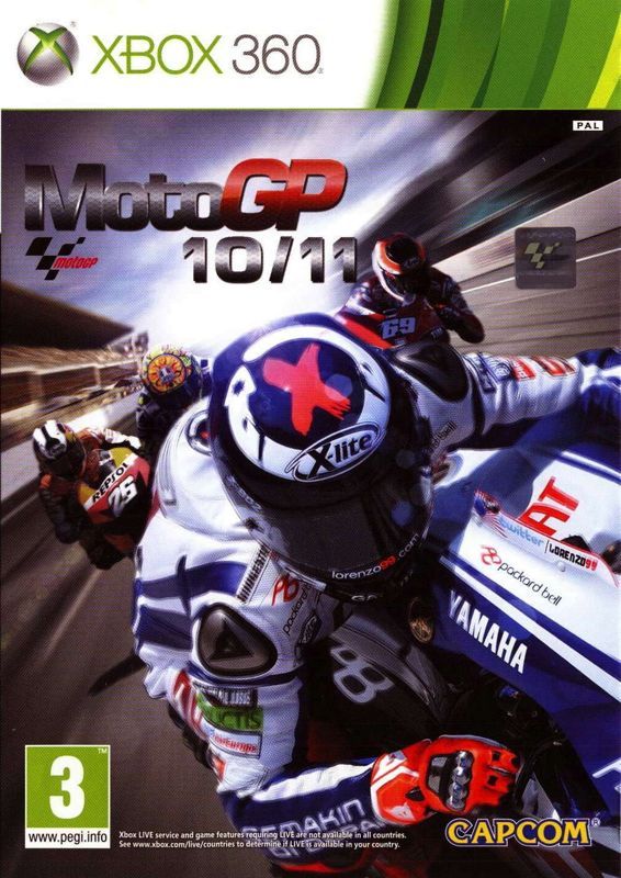 Game cover: MotoGP 10/11