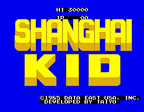 Game cover: Shanghai Kid