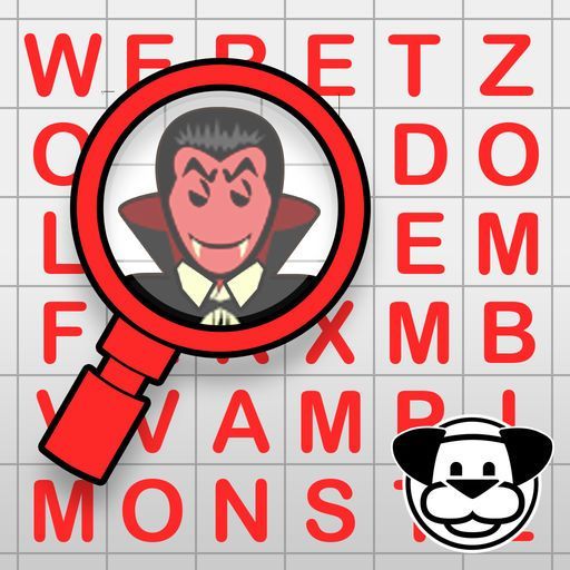 Game cover: Monster Word Search by POWGI
