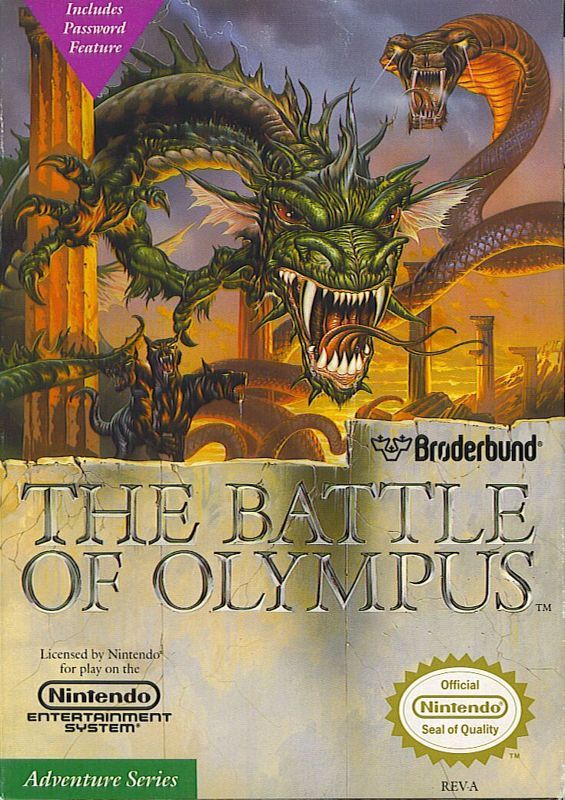 Game cover: The Battle of Olympus