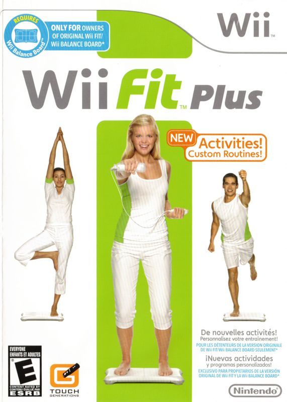 Game cover: Wii Fit Plus