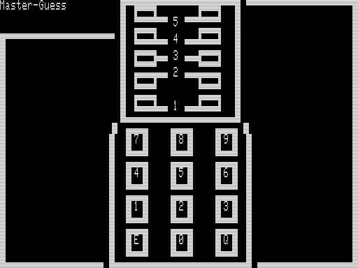 Game cover: Master-Guess
