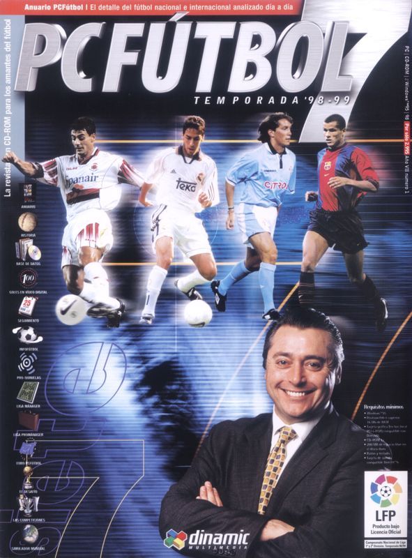 Game cover: PC Fútbol 7