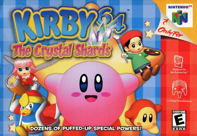 Game cover: Kirby 64: The Crystal Shards