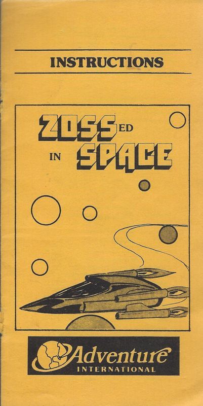 Game cover: Zossed in Space
