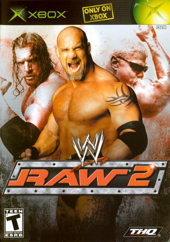 Game cover: WWE Raw 2