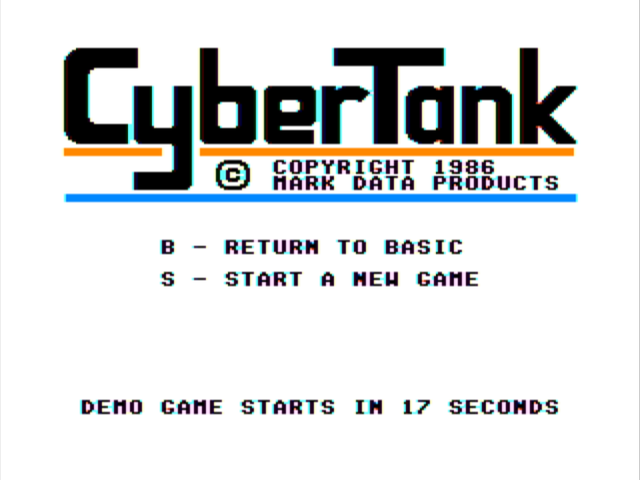Game cover: CyberTank
