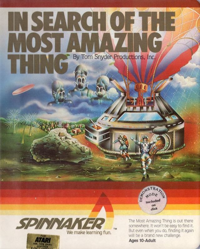 Game cover: In Search of the Most Amazing Thing