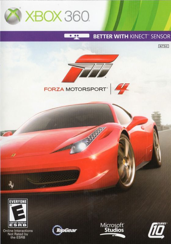 Game cover: Forza Motorsport 4