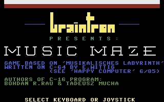 Game cover: Music Maze