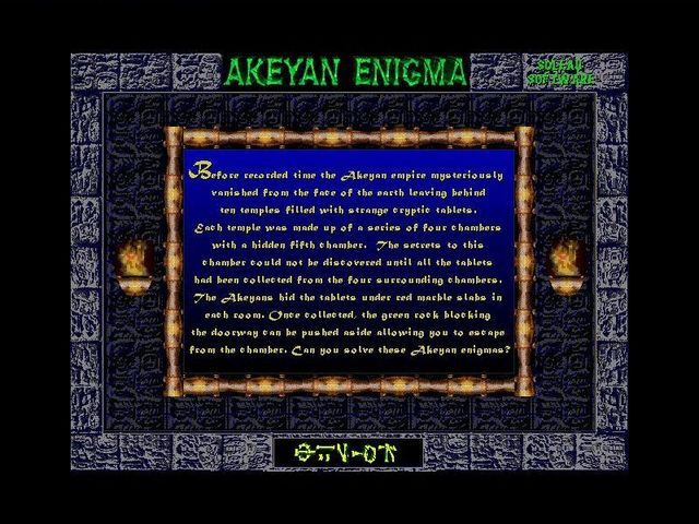 Game cover: Akeyan Enigma