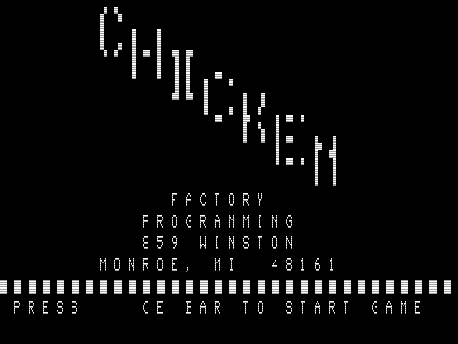 Game cover: Chicken