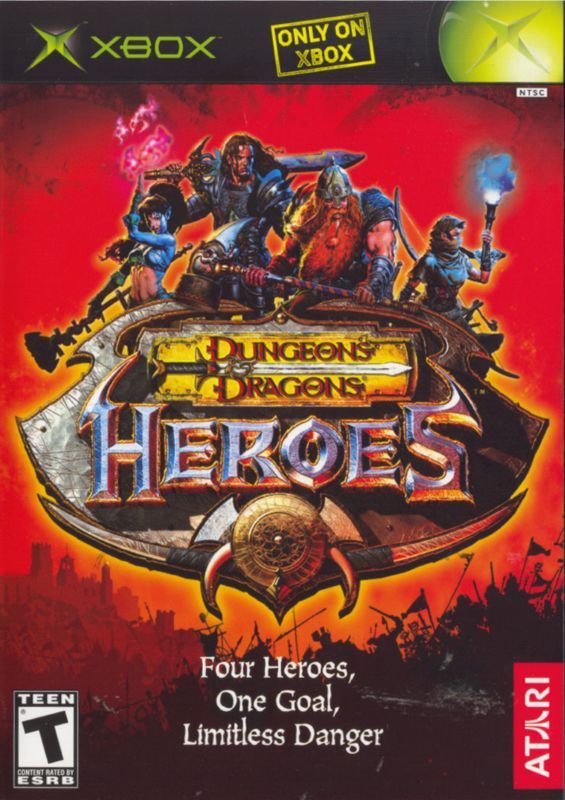 Game cover: Dungeons & Dragons: Heroes