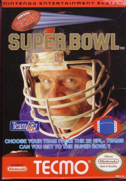 Game cover: Tecmo Super Bowl