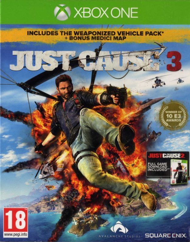 Game cover: Just Cause 3 (Day One Edition)