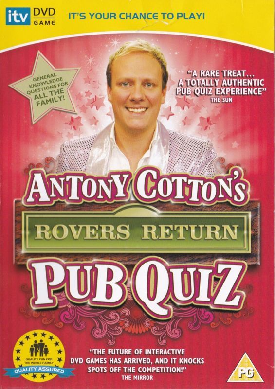 Game cover: Antony Cotton's Rovers Return Pub Quiz
