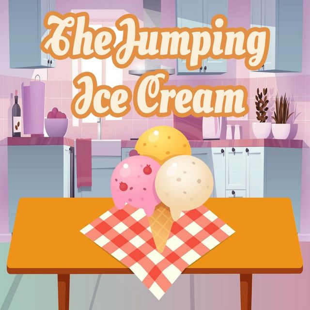 Game cover: The Jumping Ice Cream