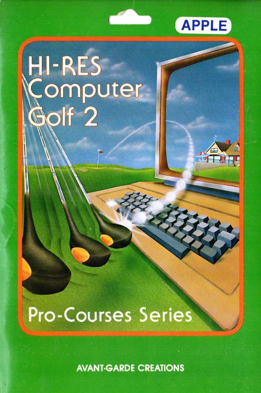 Game cover: Hi-Res Computer Golf 2