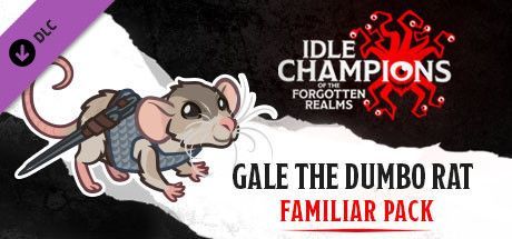 Game cover: Idle Champions of the Forgotten Realms: Gale the Dumbo Rat Familiar Pack