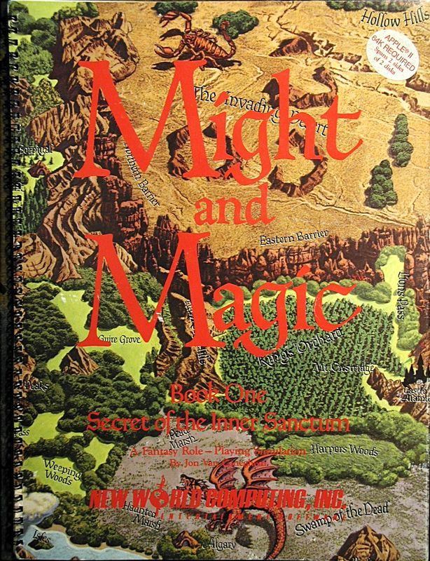 Game cover: Might and Magic: Book One - Secret of the Inner Sanctum