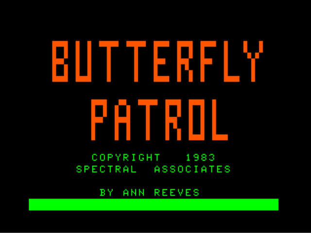 Game cover: Butterfly Patrol