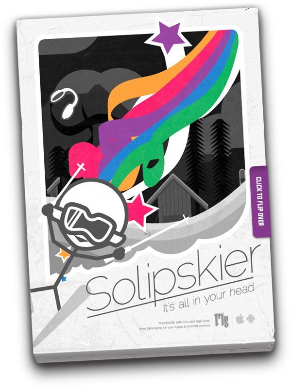 Game cover: Solipskier