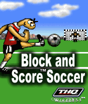 Game cover: Block and Score Soccer