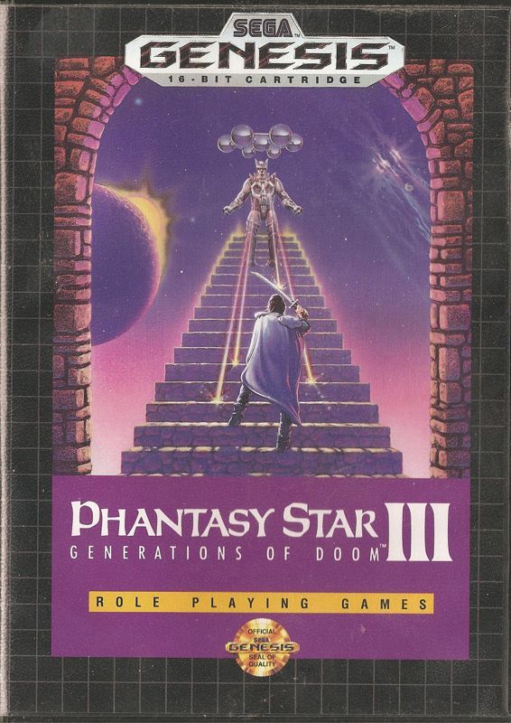 Game cover: Phantasy Star III: Generations of Doom